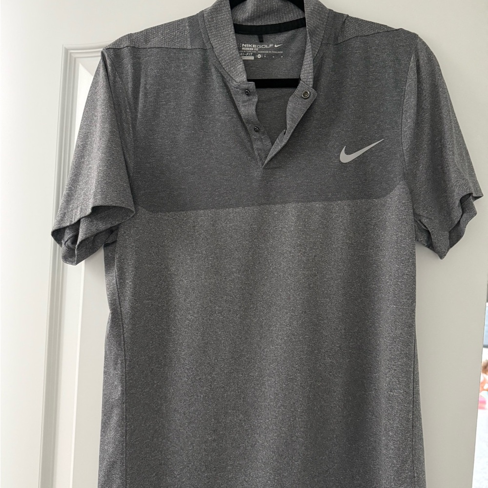 Nike Men's Charcoal Polo Shirt